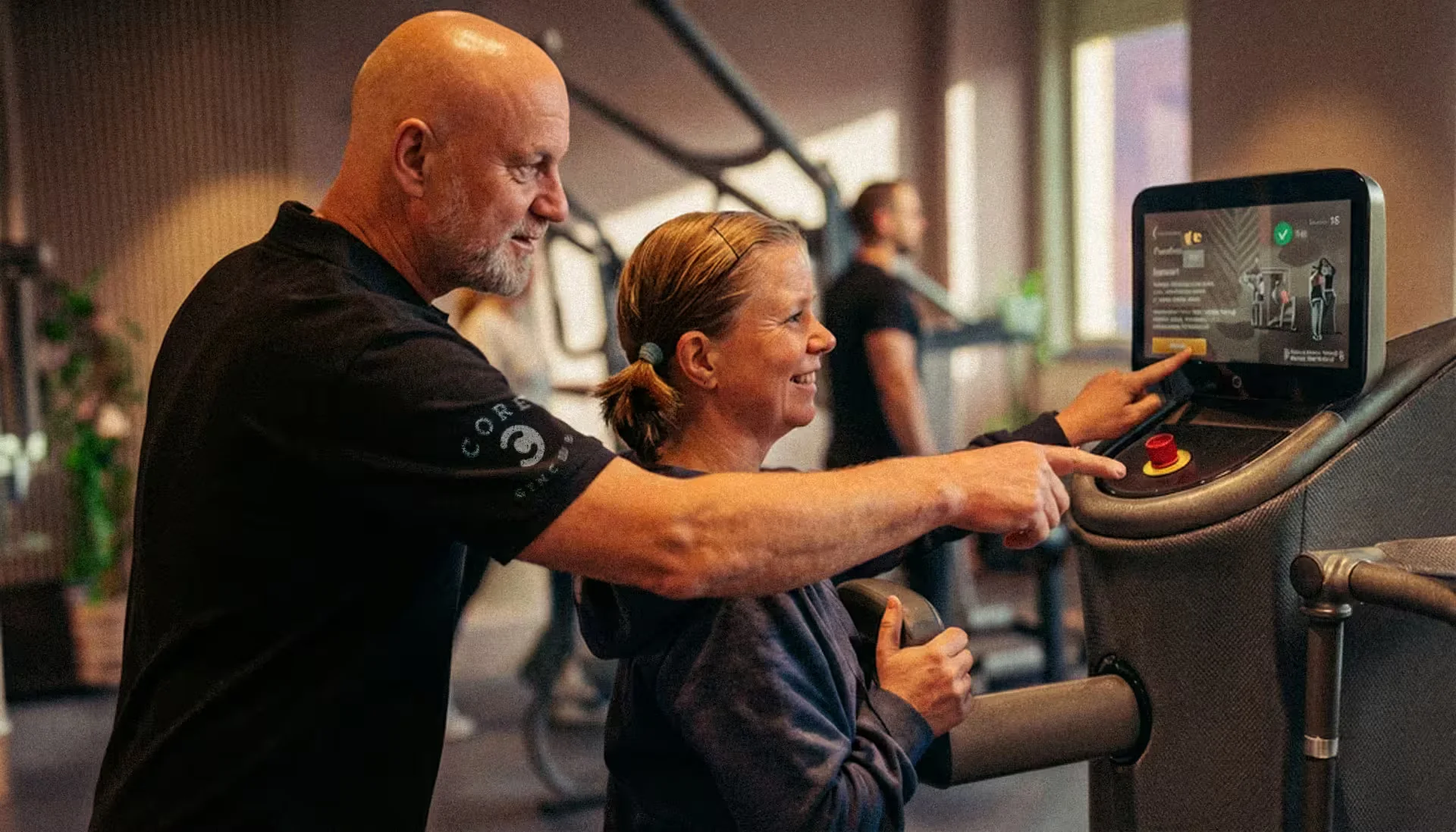 EGYM på Core Gym Västerhaninge