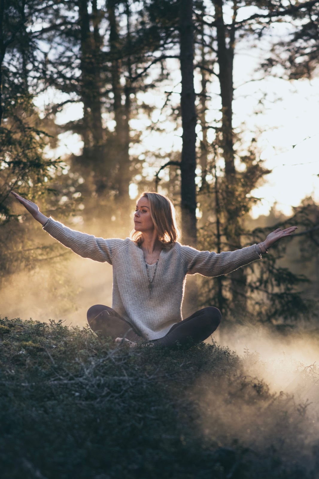 Jenny Berg, yogalärare och grundare av Jennys Yoga & Hälsa
